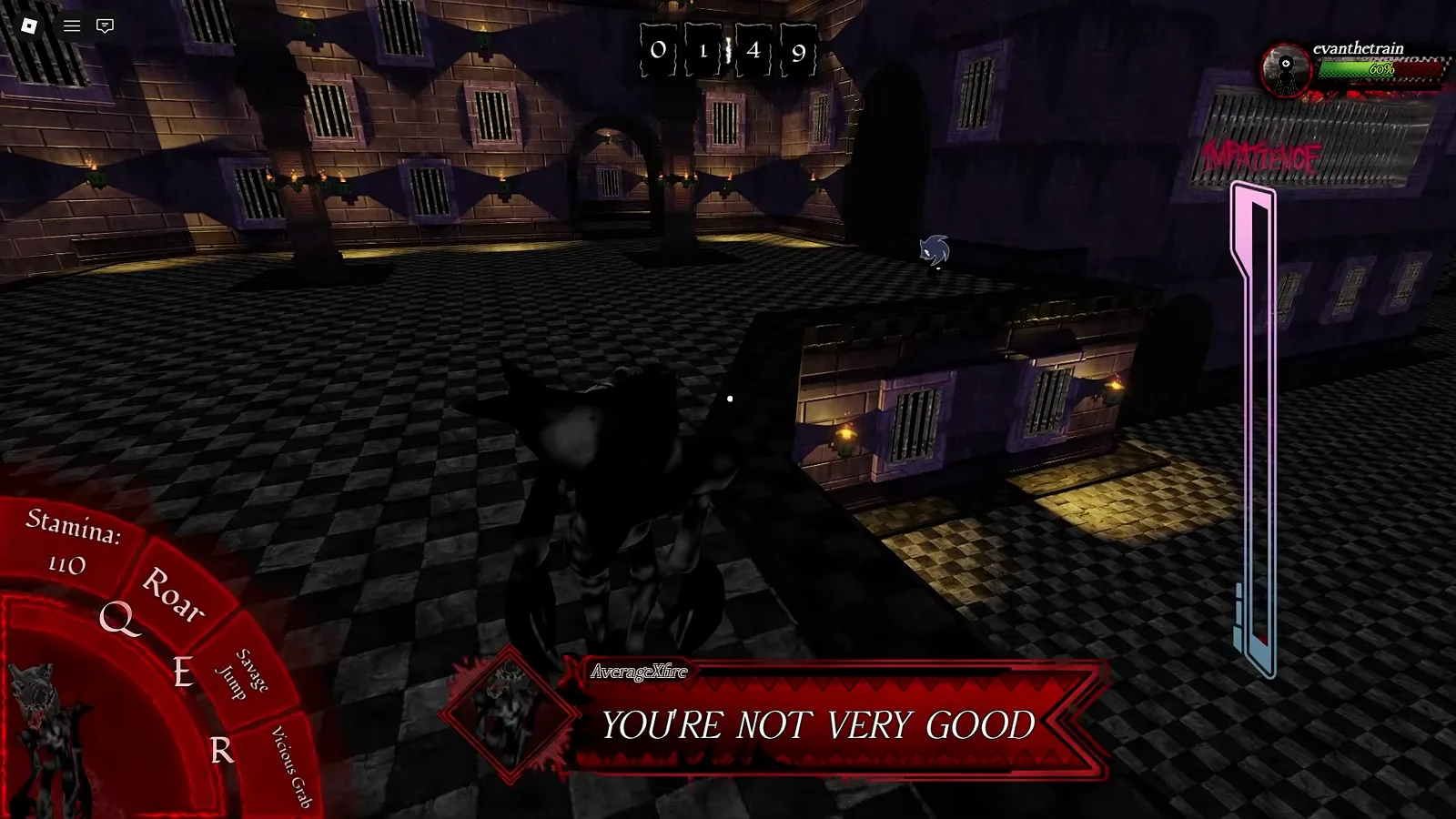 Fleetway Super Sonic hovering in Phase 3 with golden aura and red Killer stamina HUD in Abyssal Escape
